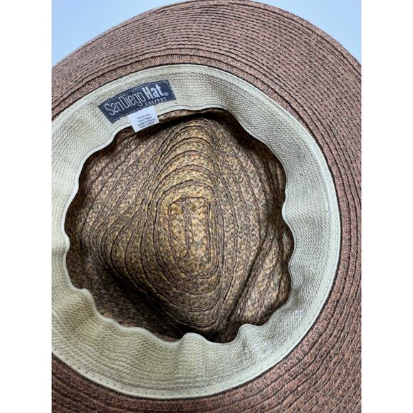 San Diego Hat Company’s Signature Mens One Size Tobacco Brand 80% Paper Summer - Picture 4 of 9